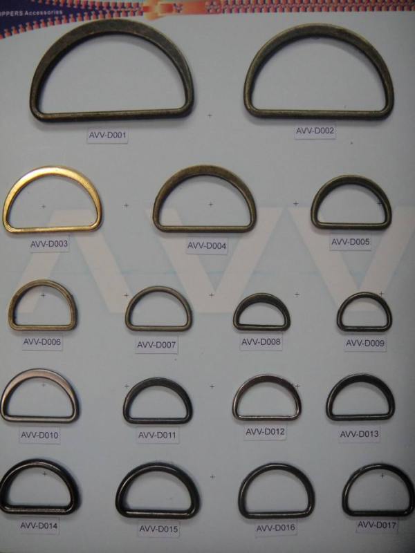 Metal D-Ring and Buckles