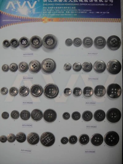 锌合金纽扣  K172