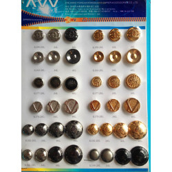 Zinc Alloy Sewing Button