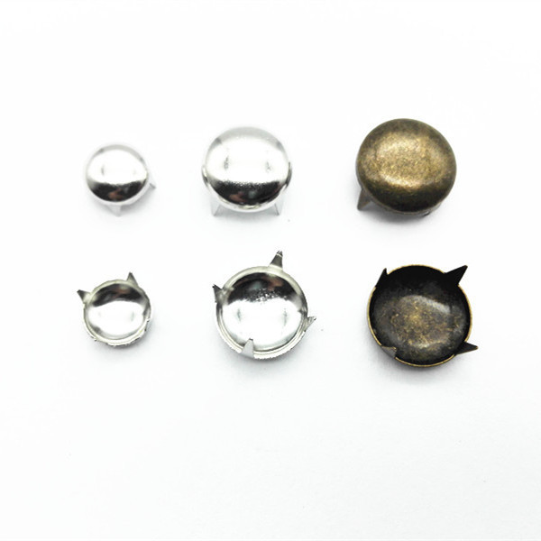 Round prong rivet four claw usd for shoes ,cloth