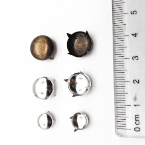 Round prong rivet four claw usd for shoes ,cloth