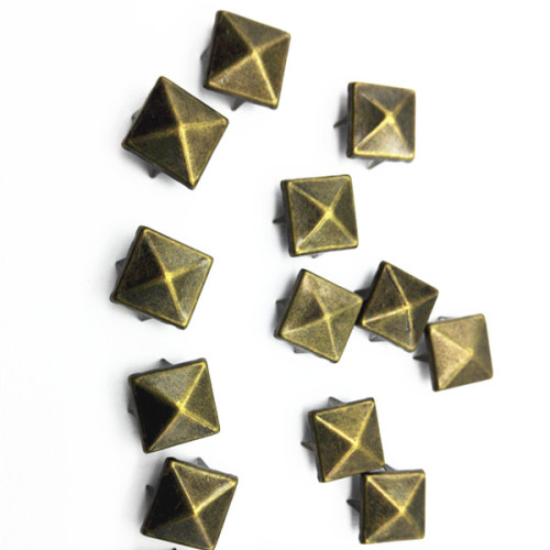 pyramid  prong rivet used for various of shoes ,cloth