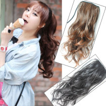 Girl's Hairpiece Long Wavy Ponytail Pony Wig Hair Extensions AP11