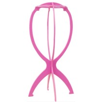 Pink Plastic Stable Durable Wig Stand -AP08