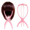 Pink Plastic Stable Durable Wig Stand -AP08