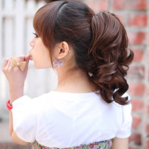 Curly Claw Clip Ponytail-AP39