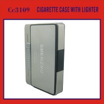 new design windproof lighter,Metal cigarette case with lighter,metal cigarette box with lighter