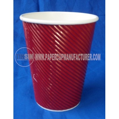 ripple paper coffee cups