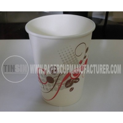 hot paper coffee cup