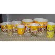 disposable popcorn cups