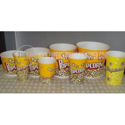 disposable popcorn cups
