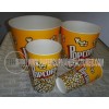 friendly paper popcorn cup