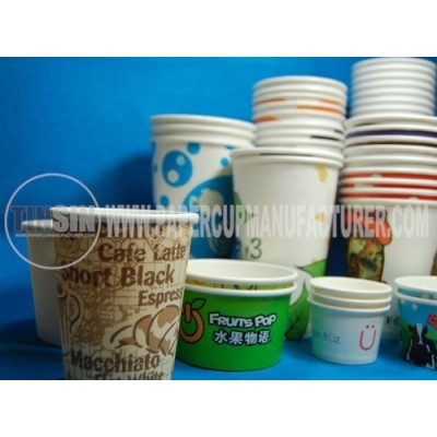 single wall hot paper cups