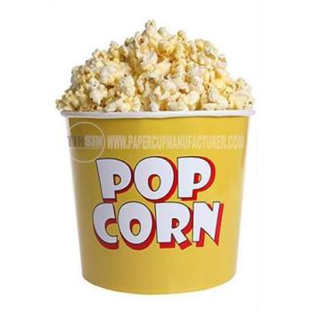 paper popcorn barrel container