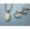 Stainless Steel Oval Jewelry Sets