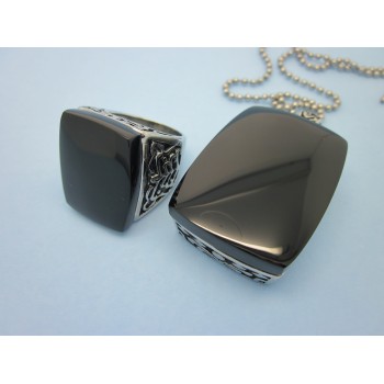 Stainless Steel Chunky Square Jewellry Sets