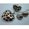 Stainless Steel Heart Shape Jewelry Set