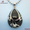 Enamel Pendant Black Texture Jewelry,Enaml Jewelry China Wholesale