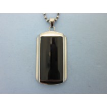Stainless Steel High Polished Square Shape Pendant