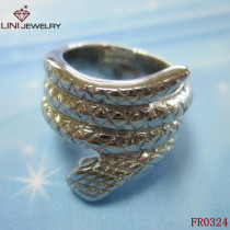 High Polished Din Shape Stainless Steel Ring