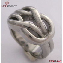 Double Knot Steel Ring