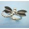 Vivid Dragonfly  Enamel   Stainless Steel Ring