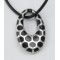 Stainless Steel Ring Pendant/Black