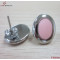 316L Steel Enamel Earring/Pink