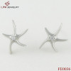 316L Steel Five-Star Earrings