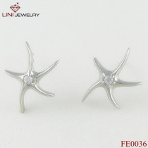 316L Steel Five-Star Earrings