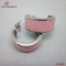 Euroupe Style Stainless Steel Jewelry  Earrings ,Gentlewoman Pink  Enamel Arc Earring