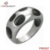 Stainless Steel Dot Texture Ring