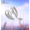Stainless Steel Angel Wing Ring