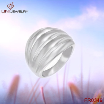 Stainless Steel Groove Design Ring