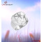 Enamel Cross Heart Stainless Steel Ring/White