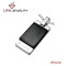 316L Stainless Steel Square Pendant w/Love Letter Black stone