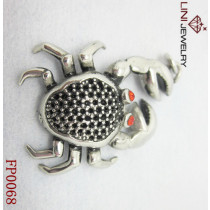 316L Stainless Steel Crab Pendant