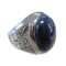 316L Steel Bird StripeCat's Eye Stone Ring
