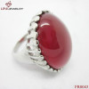 wholesale steel gemstone big size ring-FR0043-10