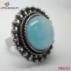 Stainless Steel Big Size Cat's Eye Stone Ring