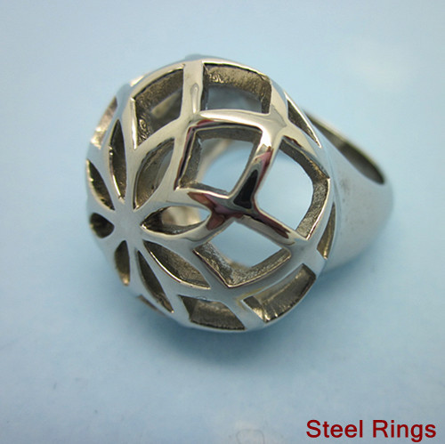 hollow design steel ring