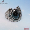 Bright stone stainless steel jewelry rings manufacturer