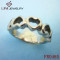 Lini Jewelry 3-Heart Hollow Shape Ring
