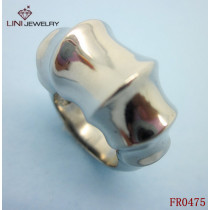 Lini Jewelry China Bamboo Style Steel Ring
