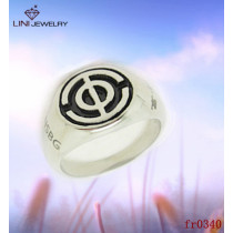 Stainless Steel Commemorate Ring