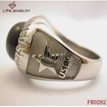 Stainless Steel USBC Ring,Carve Ring