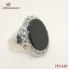New Flower Design Stone Ring, 316L Stainless Steel Ring Jewelry Wholesale