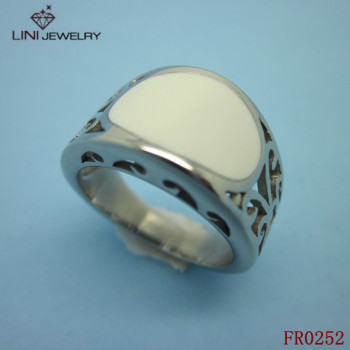 Stainless Steel Only Beautiful Love Fashion Ring