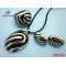 Stainless Steel Oval Jewelry Set
