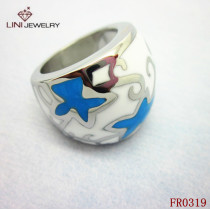 Most Popular Ring/Blue&White